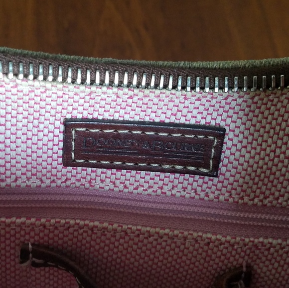 Dooney & Bourke Monogram Canvas Purse Logo Handbag - Picture 4 of 8